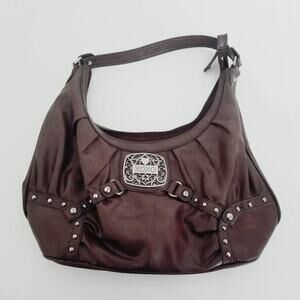 XOXO brown leather purse‎ like new